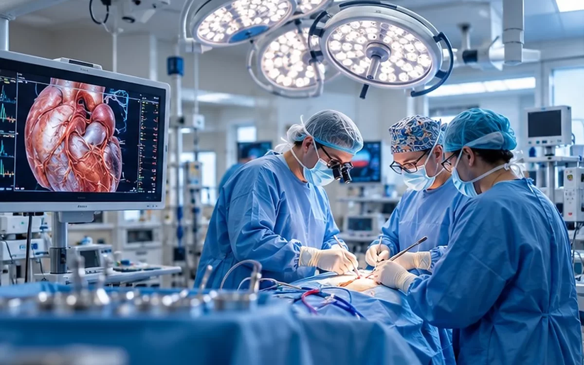 Chirurgie cardiovasculară – sală de operație
